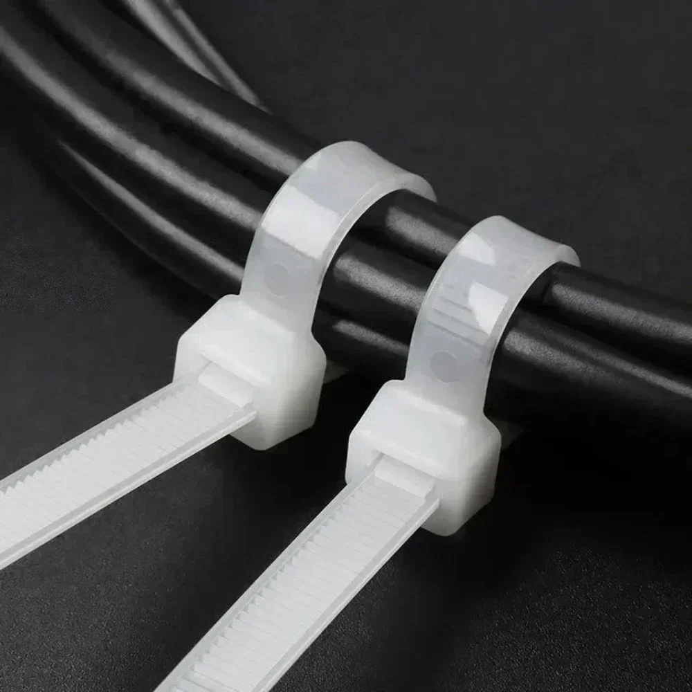 100/300/500pcs Multiple Specif - огляд і ціна Cable Lock Flexible