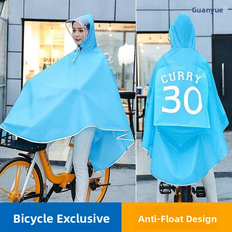 Thickened Men's Bicycle Rainco - огляд і ціна Cycling Commute In Rain