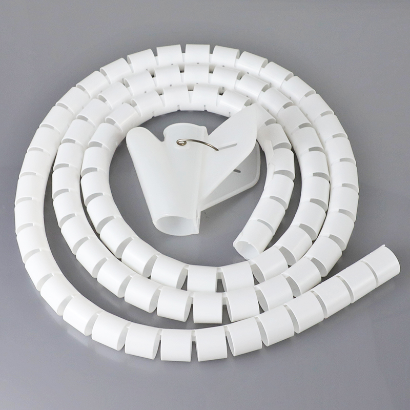 5M Wire Storage Tube Clips Cab - огляд і ціна Cable Lock Flexible