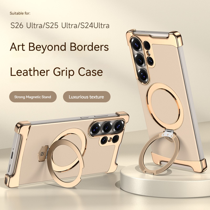Luxury Leather Frameless Magne - огляд і ціна Kickstand Adjustable